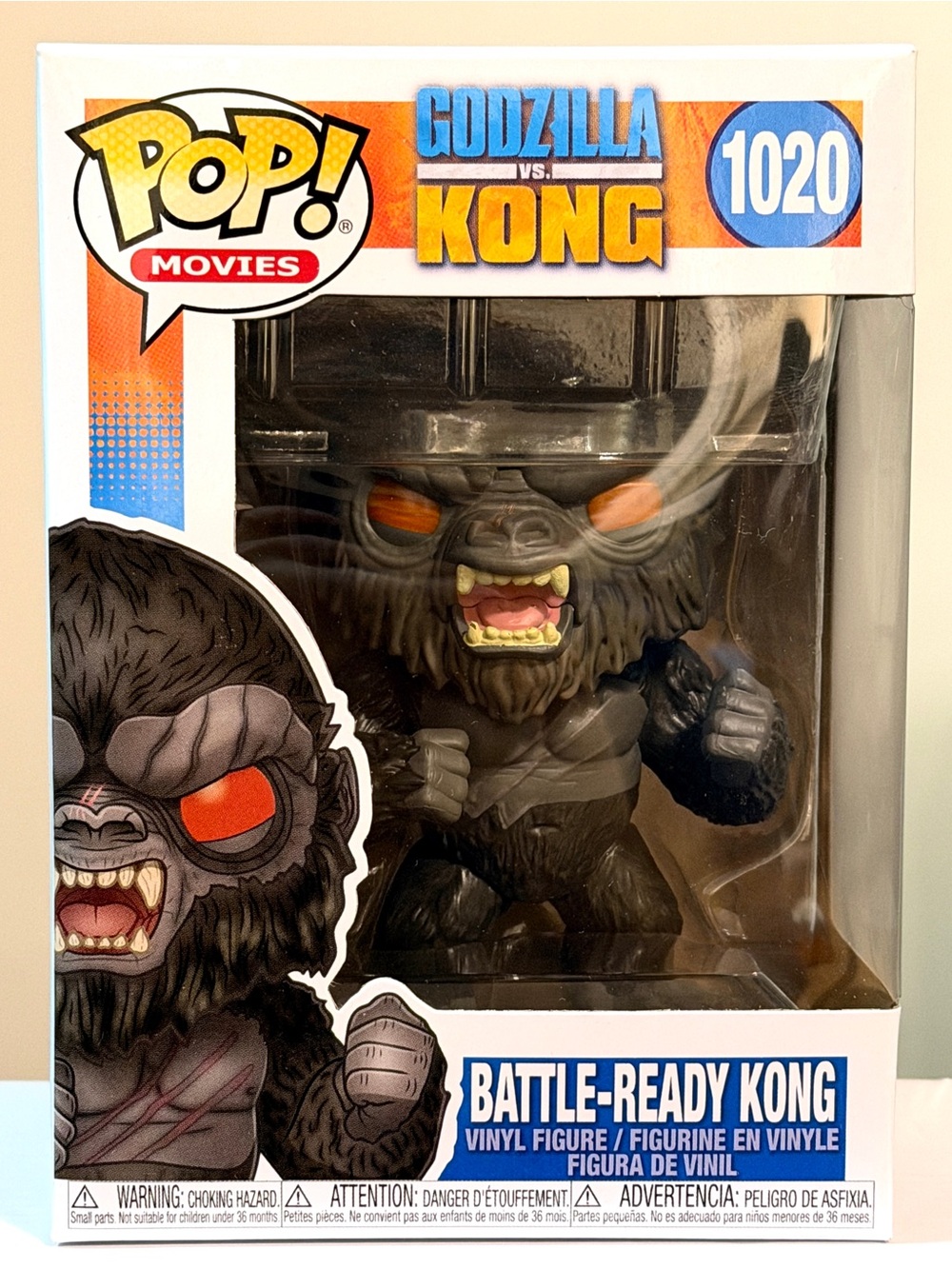 Godzilla Vs. Kong - Battle-Ready Kong Funko Pop! Vinyl Figure